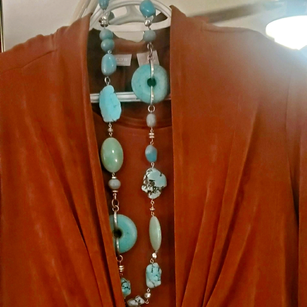 Turquoise long Necklace
